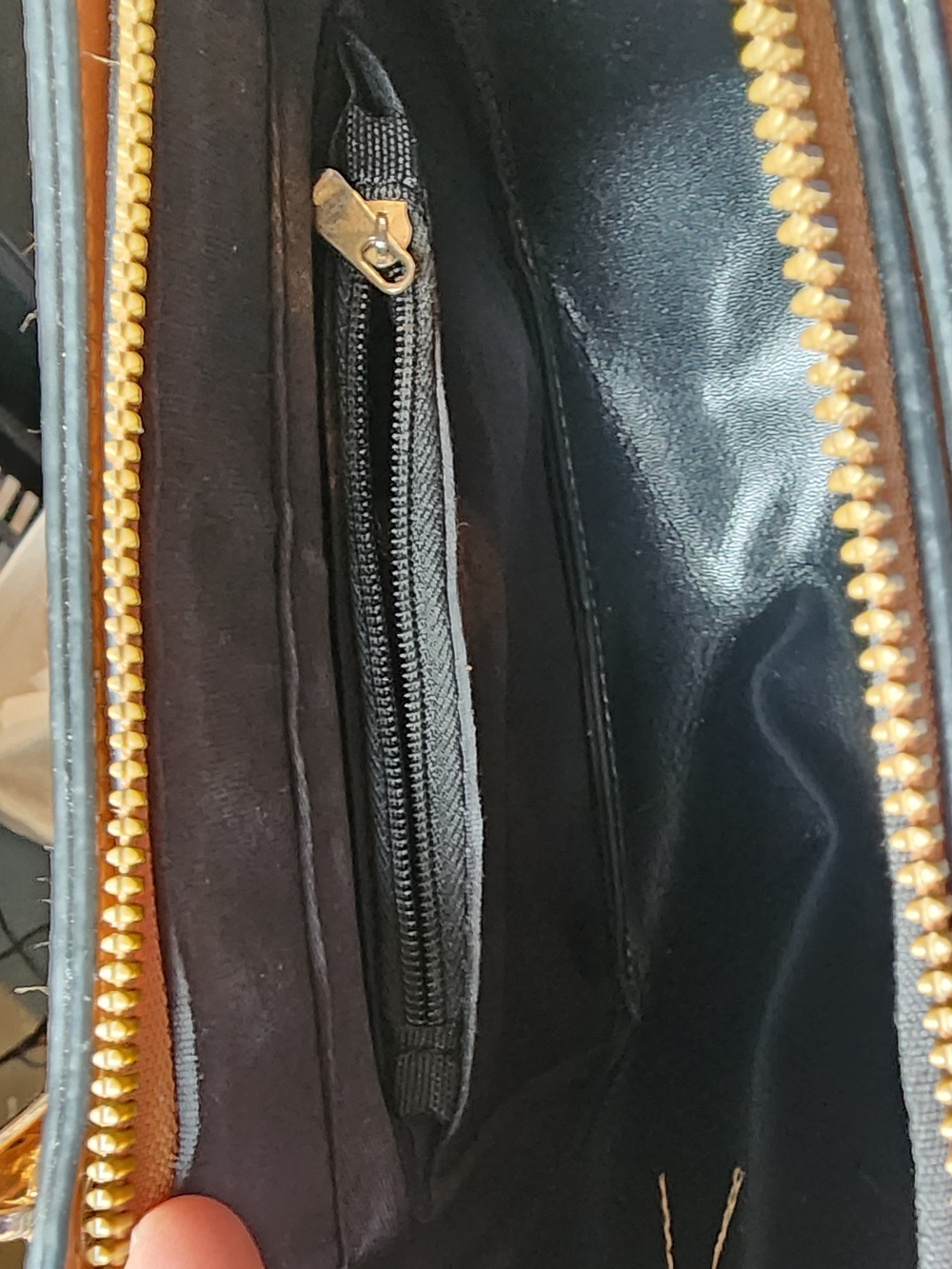 Always Love You Cognac Faux Leather Crossbody Satchel | 9" x 7" x 3.5" - Picture 7 of 7